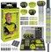 WINMAU Michael van Gerwen MvG Gift Sets - 50 Piece Darts Set with 4 sets of Shafts, 4 sets of Flights plus Accessories.
