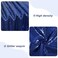 PartyDelight 6ft Navy Blue Sequin Table Skirt for Round/Rectangle/Square Table for Birthday Party Wedding Christmas.