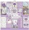 STAMPERIA INTERNATIONAL, KFT PAPER PAD 8X8 10PK PROVENCE, 20. 3 x 20. 3 (8" x 8", Multicoloured.