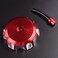 DOGNNAK motor-mh Billet Gas Fuel Tank Cap Cover w/Vent Hose for HONDA TRX450R 2006-2012,TRX400EX Sportrax 400 1999-2014,TRX700XX 2008-2009,XR250R 1986-2005,CRF250X 2004-2018,XR400 1986-2010,CRF450R 20