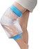 Asunby sunby Knee Cast Cover for Shower, Waterproof Shower Bandage Cast Protector for Knee Replacement Surgery, Wound, Burns Watertight Protection Reusable.