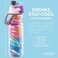 O2COOL HMLDP07 ArcticSqueeze Mist 'N Sip Bottle 20 oz HMLDP07TS2.