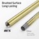 KES Toilet Roll Holder Free Standing Bathroom Tissue Paper Holder with Marble Base Freestanding Heavy Duty SUS304 Stainless Steel Brushed Gold, BPH285S1-BZ.