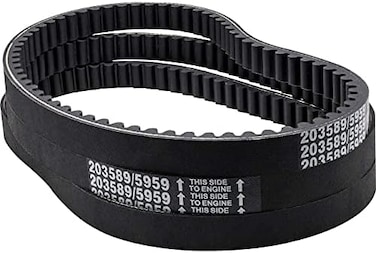 حزام قيادة سيارة الكارتينج من سلسلة LEIMO KPARTS 30 يستبدل حزام Manco 5959 / Comet 203589 المكون من 3 قطع، حزام محول عزم الدوران.