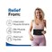 ARMSTRONG AMERICA Rib Brace Chest Binder &ndash; Broken or Cracked Rib Belt to Reduce Rib Cage Pain. Chest Compression Support for Rib Injury, Fractured Ribs, Bruised Ribs or Rib Flare. Breathable Chest Wra