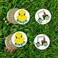 GOLTERS Golf Ball Markers with Hat Clips Value Sets for Men Women Golfer, Removable Attaches Easily to Golf Cap Premium Gifts.