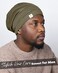 YANIBEST Silk Satin Bonnet Hair Cover Sleep Cap - Adjustable Stay on Silk Lined Slouchy Beanie Hat for Night Sleeping.