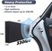 GameXcel The Feelings Garage Wall Protector Car Door Protector Garage Guards for Car Door EdgeCar Bumper Protector Water Resistance Self Adhesive EVA Foam Wall Pad 1. 18x3. 9x11. 8 inch Black[4 Pack].