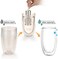 BlumWay Jewelry Cleaner Machine,Sonic Cleaner Portable Household Ultrasonic Eyeglass Cleaner, Professional Ultrasonic Cleaning Machine for Jewelry Silver Diamonds Ring Glasses Fruits Vegetable.