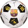 MACCABI ART Official FC Barcelona Soccer Ball with Player Signatures and Player Numbers, Size 5.