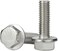 MewuDecor M10-1. 5 x 30mm Flanged Hex Head Bolts Flange Hexagon Screws, Stainless Steel A2-70, DIN 6921, 10 PCS.