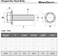 MewuDecor M10-1. 5 x 30mm Flanged Hex Head Bolts Flange Hexagon Screws, Stainless Steel A2-70, DIN 6921, 10 PCS.
