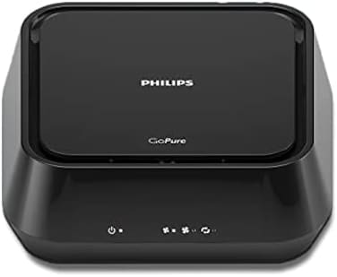 Philips GoPure GP5212 High Performance HEPA Air Purifier for Car, Removes up to 100 Pollutants, Exhaust Fumes, VOCs, Smoke, Bad Odors, Bacteria and Viruses,Black.
