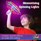 IPIDIPI TOYS Spinning Light Up Wand for Kids in Gift Box, Rotating LED Toy Wand Stocking Stuffers for Boys and Girls, Magic Sensory Toys for Autistic Children, Best Birthday Gift for 4th of July 3, 4,