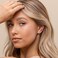 PAVOI 14K Gold Plated Sterling Silver Post Cubic Zirconia Huggie EarringsSmall Round Huggie Stud Fashion Hoop Earrings for Women in Gold Plating.