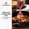 WOODENHOUSE LIFELONG QUALITY Wooden Cooking Utensils, Kitchen Utensils Set with HolderSpoon Rest, Teak Wood Spoons and Wooden Spatula for Cooking, Nonstick Natural and Healthy Kitchen Cookware, Durabl
