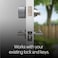 August Home AUG-SL05-M01-S01 August Wi-Fi, (4th GenerationSmart Lock, Silver.