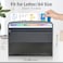 Sooez Accordion File Organizer with Safe Zipper, 12 Pocket Expanding File Folder with Front Pencil Pouch, Portable Monthly Paper Bill Tax Receipt Organizer, School Office Supplies, Letter Size, Black.