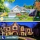 SANJICHA Solar Outdoor String Lights, 2 Pack Extra-Long 144FT 400LED Waterproof, Copper Wire with 8 Modes, Solar Twinkle Lights for Tree Garden Party Wedding Decor (Warm White.