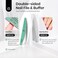 Beetles Gel Polish Remover Kit with 450 Pcs Lint Free Nail Wipes 10 Pcs Gel Polish Remover Clips Cuticle Oil Cuticle Pusher Nail File.