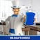 MR.SIGA MR. SIGA Non-Scratch Cellulose Scrub Sponge, Dual-Sided Dishwashing Sponge for Kitchen, 12 Pack.
