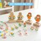 Auihiay 198 Pieces Shrink Plastic Kit Include 20 Sheets Shrinky Paper, Hole Punch, Keychains Accessories and Pencils for DIY Ornaments or Creative Craft.