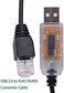 Suamdoen USB to RJ45 RS485 Serial Programming Cable for Delta IFD6500 Communication RS485 Adapter Converter Cable Support Win10.