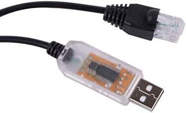 Suamdoen USB to RJ45 RS485 Serial Programming Cable for Delta IFD6500 Communication RS485 Adapter Converter Cable Support Win10.