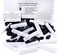 DANCING BEAR Black TourmalineSelenite Combo Pack (1 LB EachBulk Rough Raw Natural Stones for Good Vibes, Healing Crystals, Info Cards, Cleansing Energy, Made in USA.