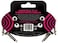 Ernie Ball Flat Ribbon Patch Cable 3-Pack, 3 in, Black (P06220.