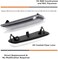 iJDMTOY Euro White/Clear Lens Front Fender Side Marker Blinker Light Housing Replacements Compatible With 2011-16 MINI Cooper R60 Countryman, 2013-16 R61 Paceman.