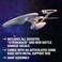 Polar Lights POL974 1:1000 U. S. S. Enterprise NCC-1701-Refit-Wrath of Khan Edition.