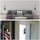 Dinghosen Wall Brackets Compatible with Bose Surround Speakers 700，OmniJewel Lifestyle 650 Home Entertainment System (Black.