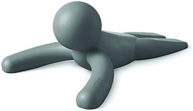 مانع باب Umbra Buddy، مفرد، فحمي، 1013258-149، الطول 15 × العرض 6 × الارتفاع 11 سم.