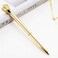 U Scinan Sun Kea U Scinan 4 PCS Crown Top Ballpoint Pen Classic Metal Ballpoint Pen Office Supplies Gift, Black Ink.