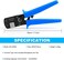 knoweasy Molex Crimp Tool,Knoweasy Pin Crimper and Molex Connector Crimper for D-Sub,Molex,JST,JAE Micro ConnectorS 32-20AWG /0. 03-0. 52mm&sup2;.