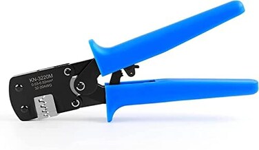 knoweasy Molex Crimp Tool,Knoweasy Pin Crimper and Molex Connector Crimper for D-Sub,Molex,JST,JAE Micro ConnectorS 32-20AWG /0. 03-0. 52mm&sup2;.