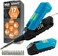 Kelvin Tools Kelvin 17The Palm-Sized Everyday Multi-Tool Set17 Integrated Tools: 13 Bit Screwdriver Set, Tape Measure, Liquid Level, Hammer, and Flashlight (Black/Blue.