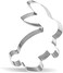 Keewah 4. 1 inch Bunny Rabbit Cookie Cutter - Stainless Steel.
