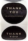 SBLABELS 2 Inch Round Kraft Thank You for Supporting My Business Stickers / 500 Labels Per Roll.