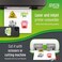JOYEZA Premium Printable Vinyl Sticker Paper for Inkjet Printer - 25 Sheets Matte White Waterproof, Dries Quickly Vivid Colors, Holds Ink well- Tear ResistantLaser.