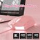 Lomiluskr AJ52 Gaming Mouse Wired, 7 Programmable Buttons, Computer Mice with RGB LED Backlit, 200-4800 DPI Adjustable,for Windows/Mac OS/Linux (Pink.