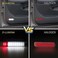 D-Lumina LED Interior Door Lights Door Panel Light Courtesy Warning Lights Lamp White Red for Chevy Silverado GMC Sierra 1500 2500 3500 HD Suburban C1500 C2500 Tahoe Yukon Cadillac Escalade Hum-mer H2