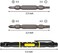 Mudder 4 Pieces Pocket Screwdriver 4 in 1 Pen Screwdriver Multipurpose Portable Screwdriver Crossing Flathead Screwdriver for Repairing.