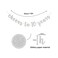 INNORU Glitter Silver Cheers to 10 Years Banner - Child 10th Birthday Sign Bunting 10th Wedding Anniversary Party Bunting Decoration.