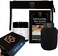 MS Moroccan Black Soap and Exfoliating Glove Kit for Body Scrub - Dead Skin Remover And Deep Pore Cleanser - incl.