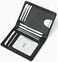 Dorras Slim Wallet - Minimalist Bifold Front Pocket Wallets RFID Blocking Credit Card Holder With ID Window for Men Women - Black, Carbon Fiber Black, one-size, Minimalist.
