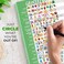 Elwyn Life Visual Grocery List Magnet Pad for Fridge - Shopping List Magnetic Note Pad For Fridge - 6 x 9" - 50 Sheets - Meal Planner, To Do List Notepad, Weekly Planner MenuMemo Pad - Gifts for Mom,