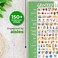 Elwyn Life Visual Grocery List Magnet Pad for Fridge - Shopping List Magnetic Note Pad For Fridge - 6 x 9" - 50 Sheets - Meal Planner, To Do List Notepad, Weekly Planner MenuMemo Pad - Gifts for Mom,