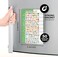 Elwyn Life Visual Grocery List Magnet Pad for Fridge - Shopping List Magnetic Note Pad For Fridge - 6 x 9" - 50 Sheets - Meal Planner, To Do List Notepad, Weekly Planner MenuMemo Pad - Gifts for Mom,